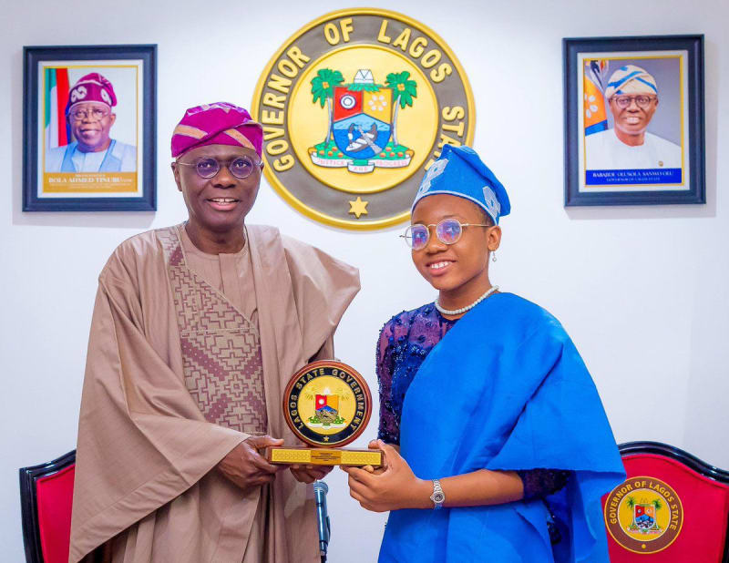 Student Wins Spelling Bee, Becomes Lagos Governor for a Day - Image 2