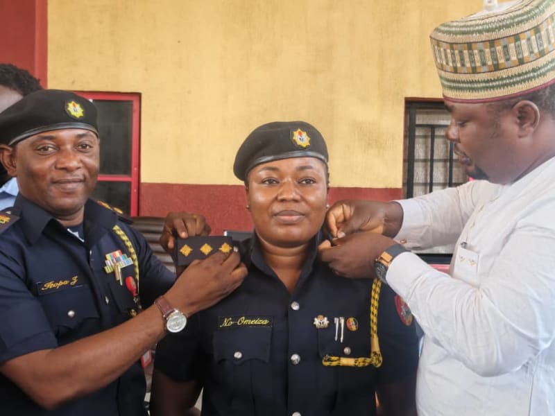733 Firefighters Celebrated with Promotions, Promising Better Service for Abuja