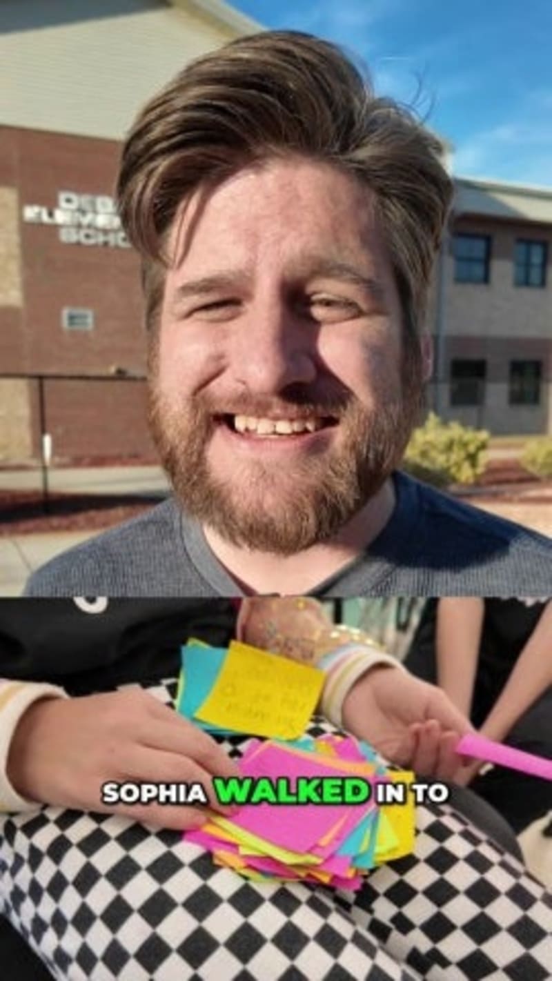Florida Students Rally Around Classmate With Sticky Notes - Image 2