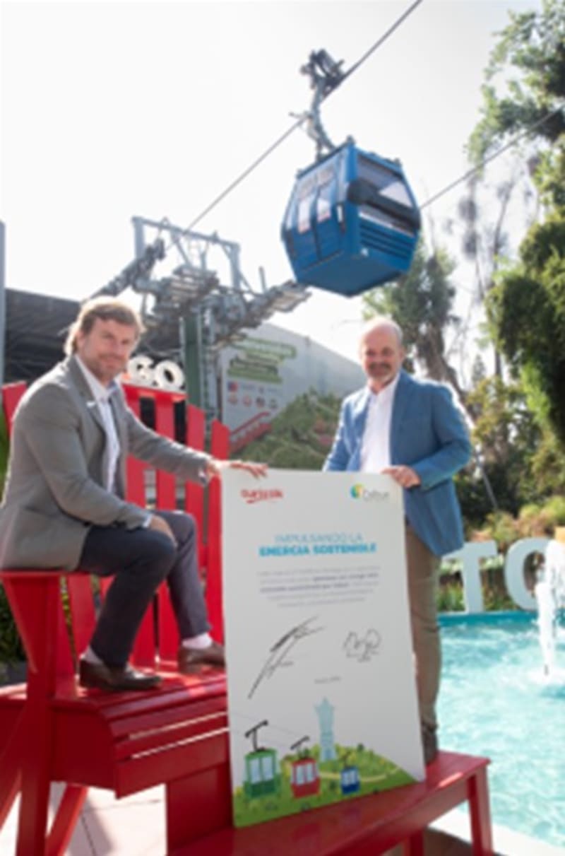 Santiago Cable Car Runs on 100% Renewable Energy