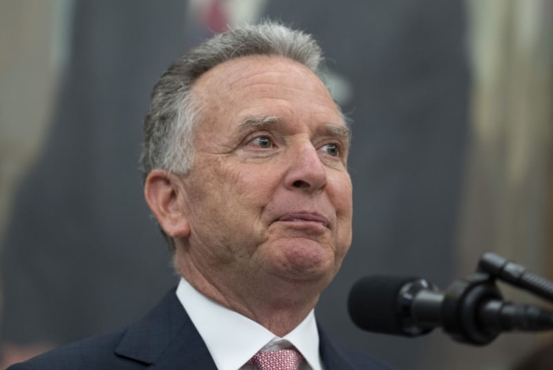 Diplomatic representatives gathered around negotiation table during Ukraine-Russia peace talks in Abu Dhabi