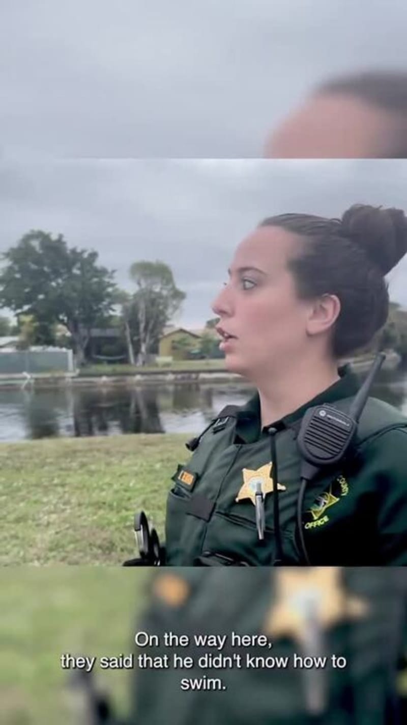 Florida Deputy Rescues Non-Swimmer From Sinking Car - Image 2