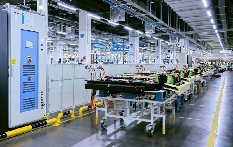 EV Battery Maker Builds 3,653 Units in Single Day