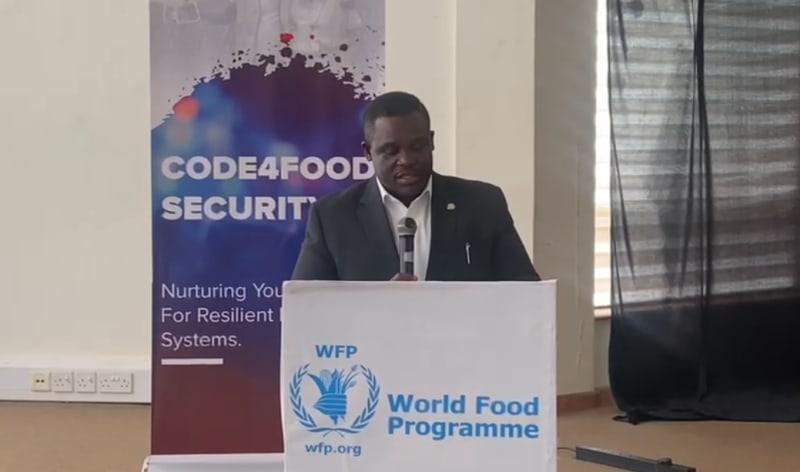 Young Ghanaian students working on computers during digital skills training workshop in Accra