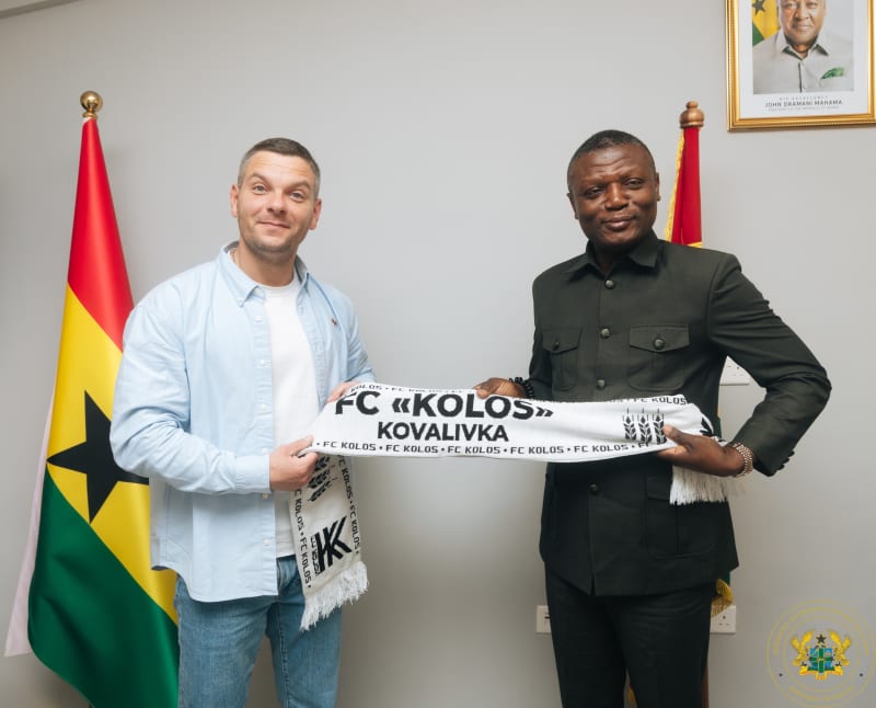 Ukraine Teams with Ghana to Build Football Academy