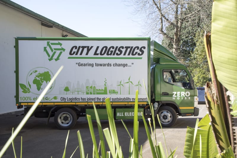 South Africa's First Solar-Powered Electric Truck Charger