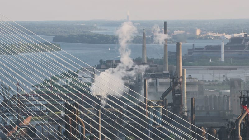 Michigan Attorney General Dana Nessel announcing landmark antitrust lawsuit against major oil companies