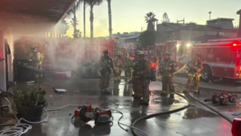 Firefighters Rescue Boy from Third-Floor Blaze in Ventura