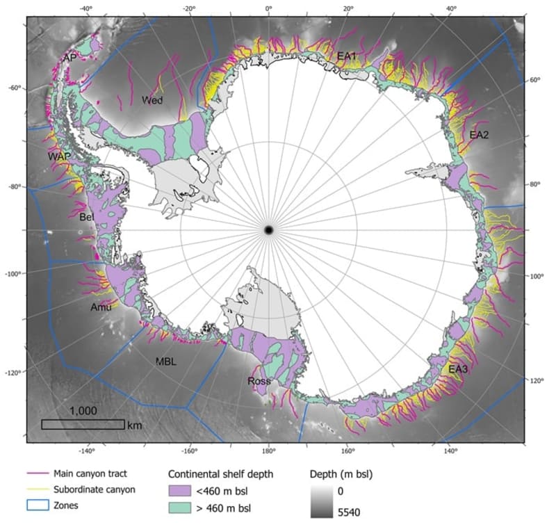 Scientists Map 332 Hidden Canyons Under Antarctic Ice - Image 4