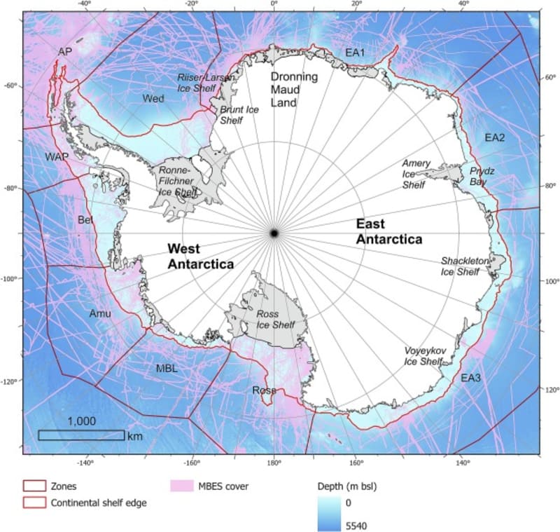 Scientists Map 332 Hidden Canyons Under Antarctic Ice - Image 3