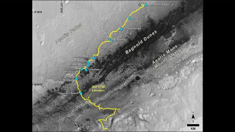 NASA's Curiosity Rover Finds Rare Water Minerals on Mars - Image 3