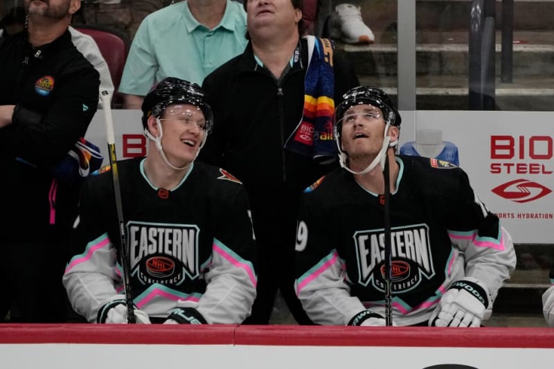 Tkachuk and Hughes Brothers Unite for Team USA Olympics