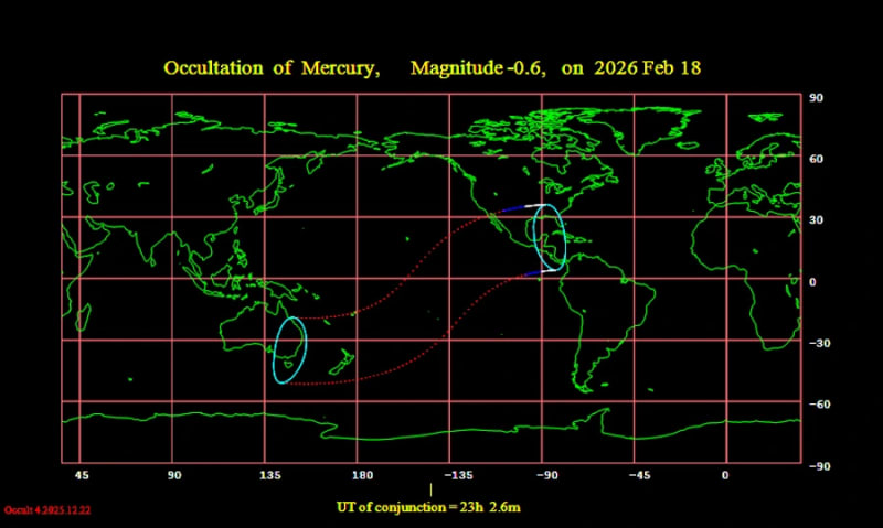 Moon and Mercury Meet Wednesday in Rare Sky Show - Image 4