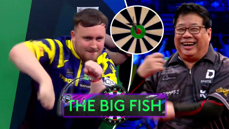 Darts Legend, 75, Celebrates With Teen Sensation in Bahrain