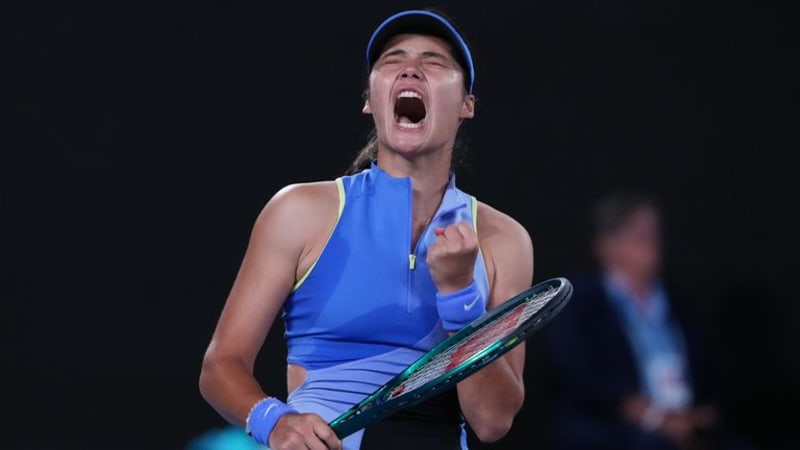 Emma Raducanu Wins Australian Open Opener After Comeback - Image 5