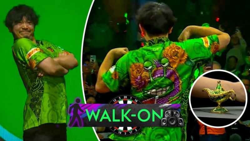 Darts Player Delights Fans with Genie Lamp Walk-On - Image 2
