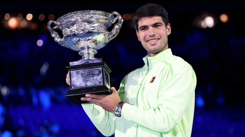 Alcaraz, 22, Makes Tennis History at Australian Open