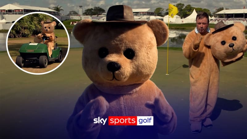 Golf Analyst Dresses as Bear to Explain Infamous Holes
