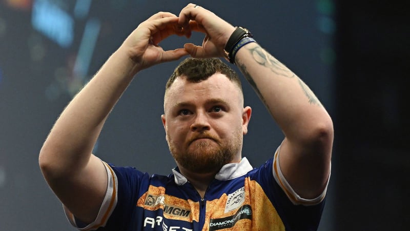Belfast's Josh Rock Nails Perfect Nine-Darter at Home