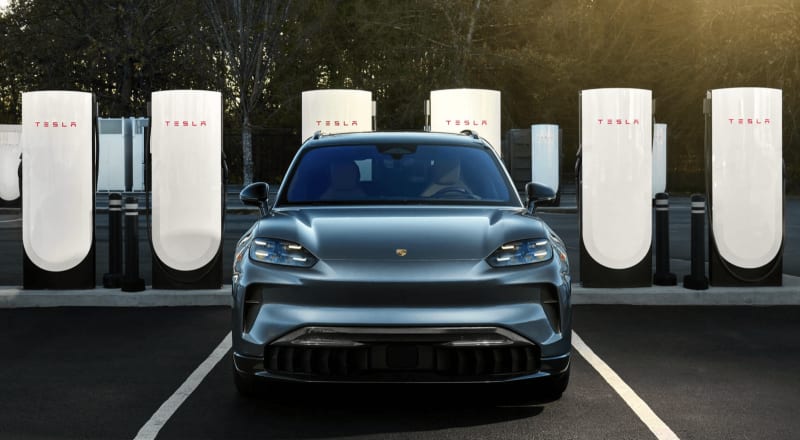 Porsche EVs Now Charge at 27,500 Tesla Stations Seamlessly - Image 2