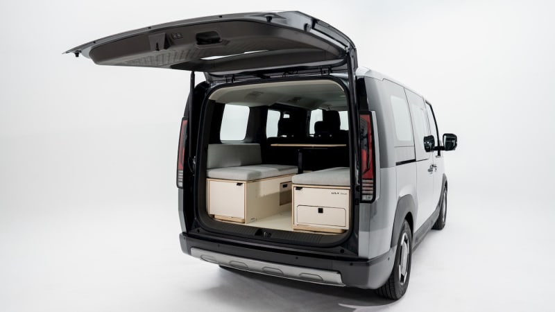 Electric Kia Van Becomes Camper With $2K Kit - Image 2