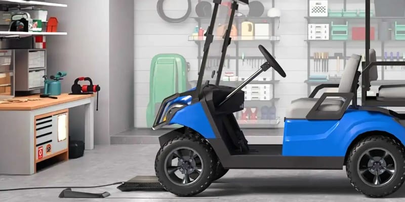 Golf Carts Get Plugless Charging Pads at Courses - Image 2