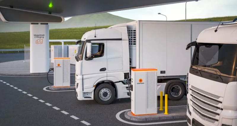 Electric Semis Charge at 750kW in Arctic Conditions - Image 3