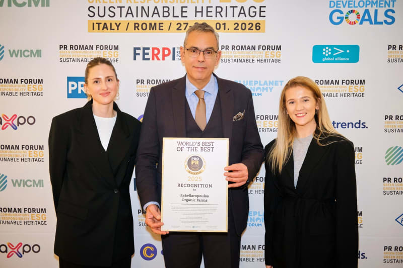 Greek Farm Wins First-Ever "World's Best" Agriculture Award