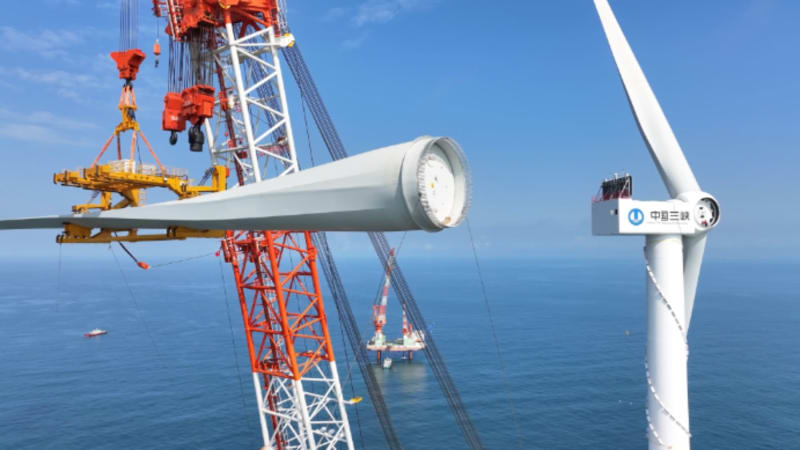China's Ocean Wind Turbine Powers 44,000 Homes