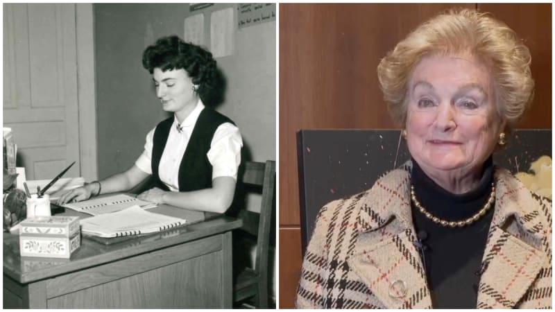 90-Year-Old Teacher Breaks Record With 67 Years in Classroom - Image 2