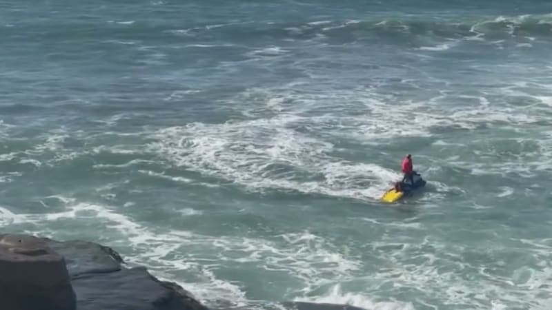 San Diego Lifeguards Save 4 Cliff Jumpers in High Surf - Image 4