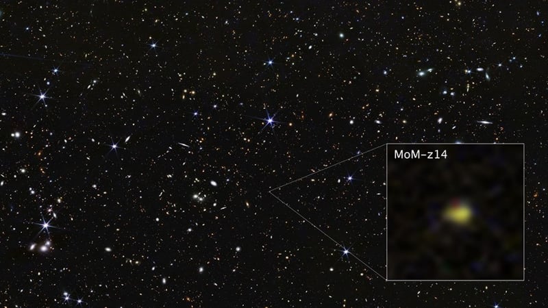 NASA Telescope Finds Galaxy From 280M Years After Big Bang