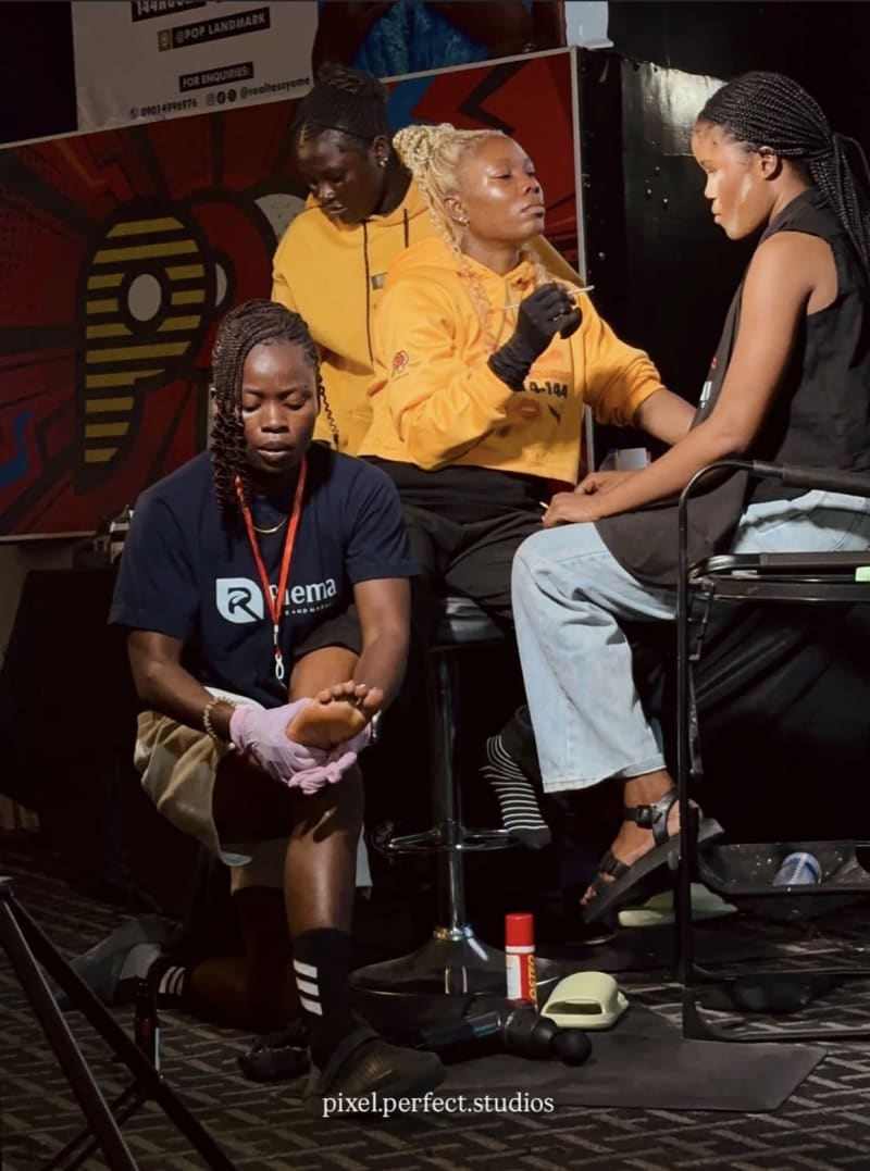 Nigerian Makeup Artist Sets 146-Hour World Record - Image 3