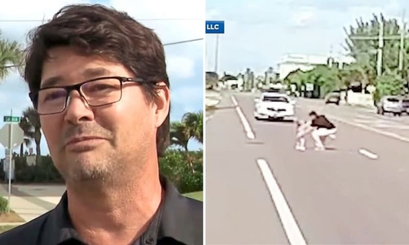 Grandfather Saves Two Toddlers on Florida Highway