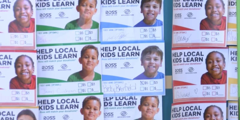 Ross Stores Raises $2,400 for Kids' Homework Help in Albany