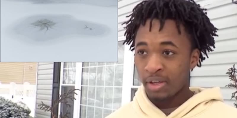 Teen Hears Cries, Saves Father and Son From Frozen Pond