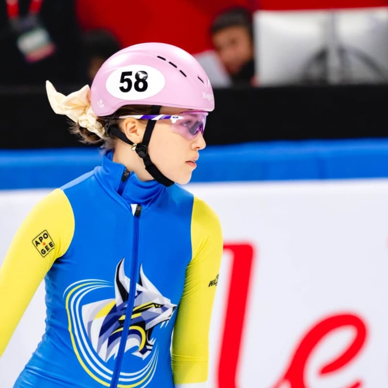 Ukrainian Speed Skater Breaks 28-Year National Record