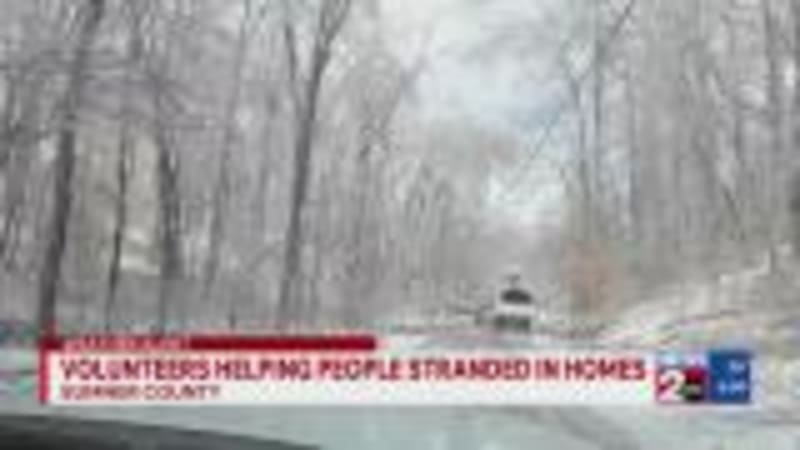 Tennessee Volunteers Rescue Neighbors After Ice Storm