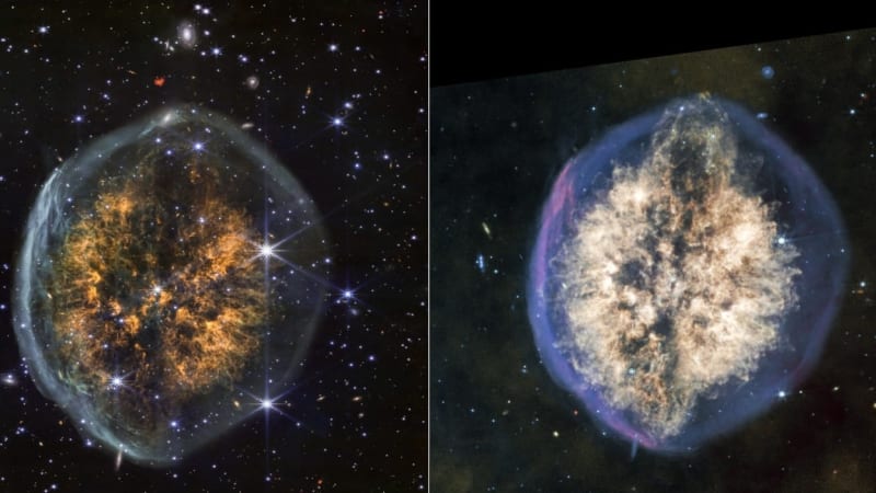 Webb Telescope Captures Dying Star's Brain-Shaped Nebula - Image 2