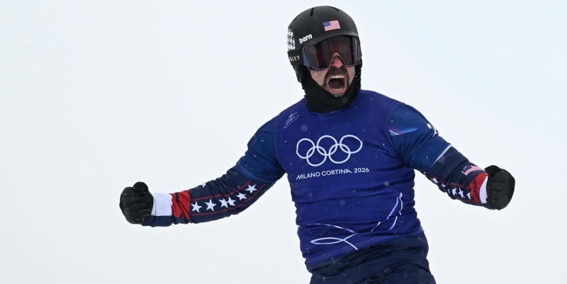 44-Year-Old Snowboarder Wins Gold, Poured Concrete to Train