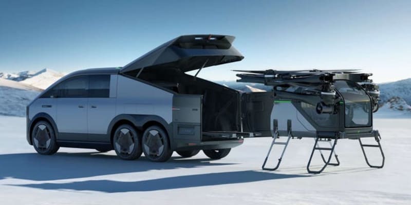 Chinese EV Van Deploys Personal Flying Drone for 7,000 Buyers - Image 2