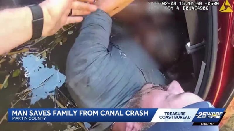 Driver Saves Mom and 3 Kids Trapped in Florida Canal - Image 3