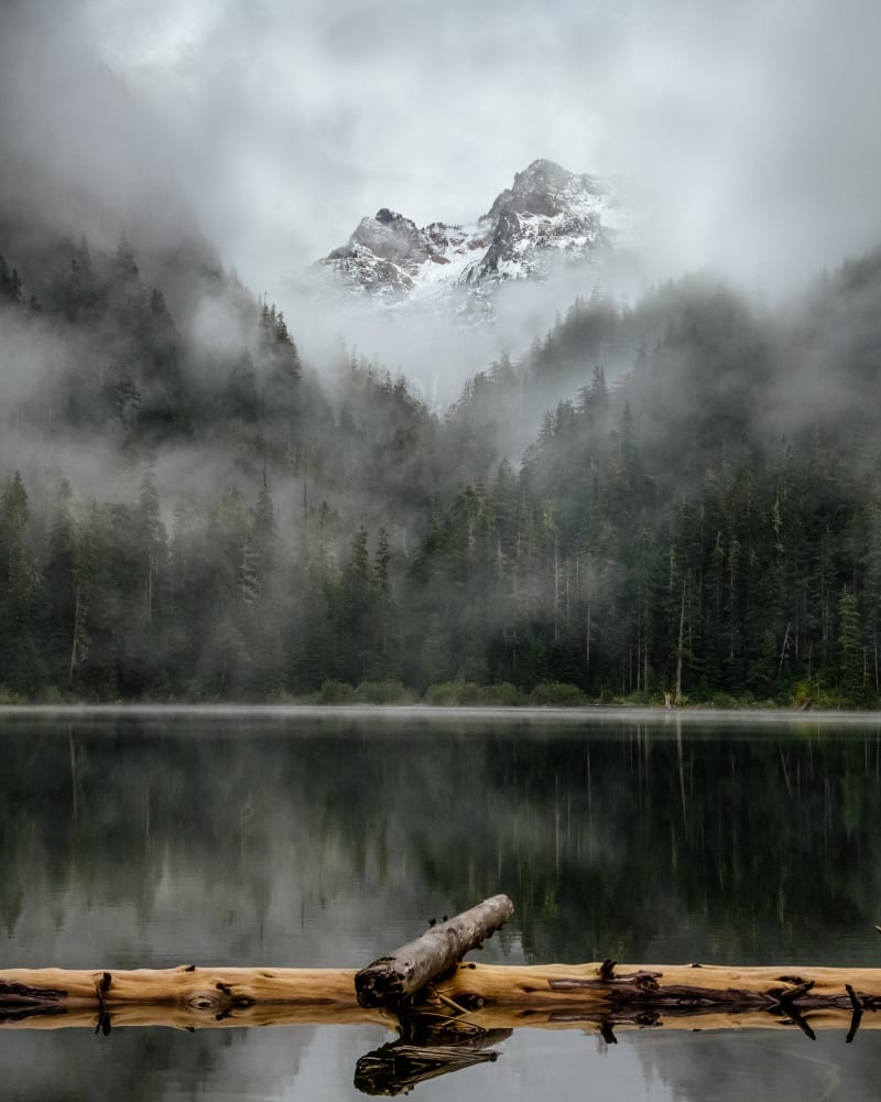 Breathtaking Misty Mountains of North Vancouver Showcase Nature's Magic