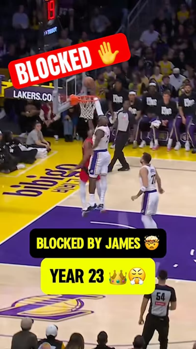 LeBron's Chase-Down Block at 40 Proves Age Is Just a Number