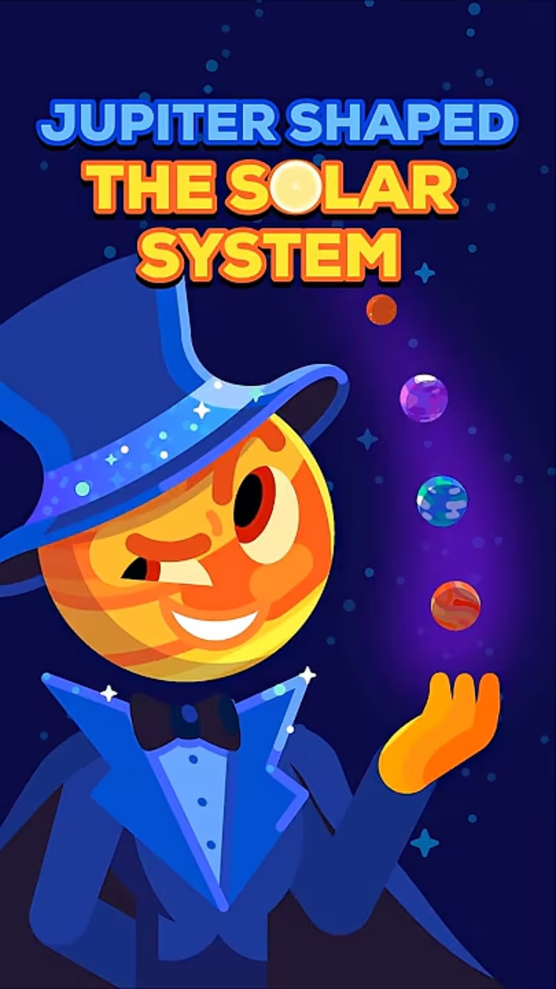 Jupiter's Ancient Journey Made Earth Possible for Life