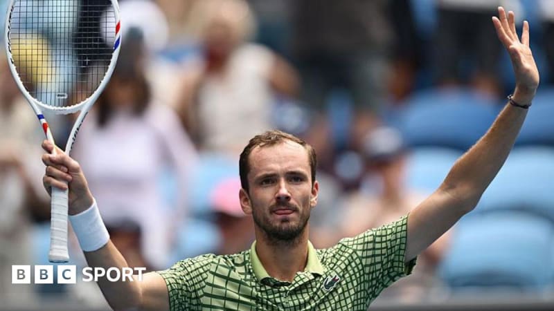 Tennis Star Medvedev Wins Again After Positivity Push