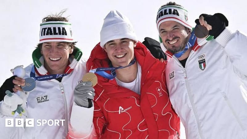 Swiss Skier Franjo Von Allmen Wins First 2026 Olympic Gold