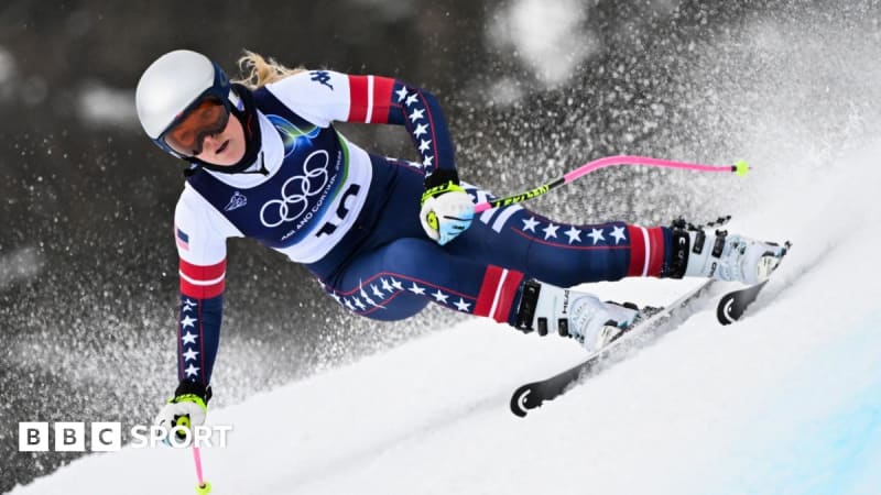 Skier Vonn Completes Run 1 Week After Tearing ACL
