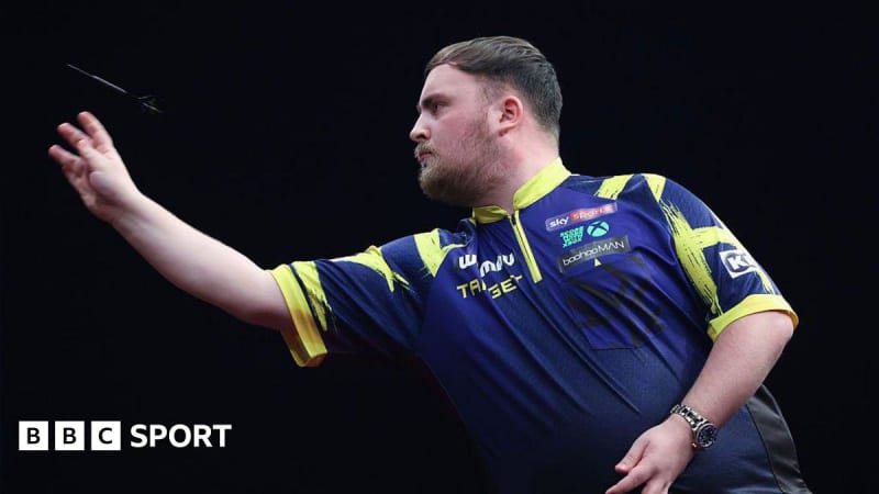 Teen Darts Champ Luke Littler Battles Back From Near Loss
