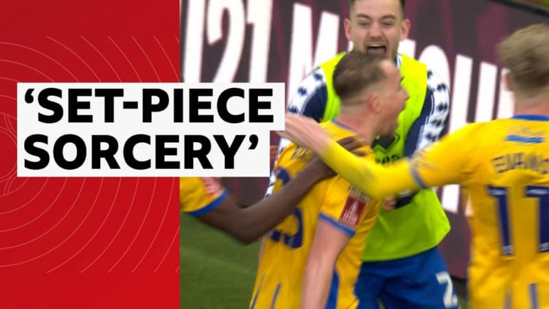 Underdog Mansfield Stuns Premier League Side with Free-Kick